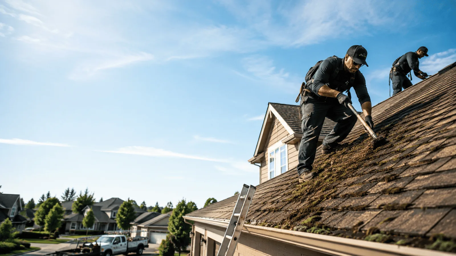 Roof Moss Removal in Canton, MS near me